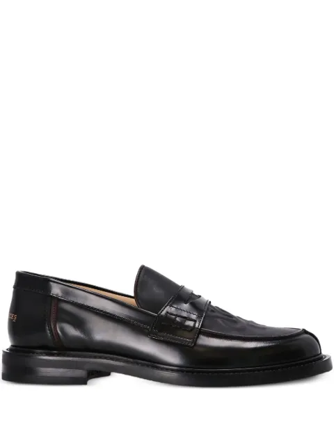 Filling Pieces leather loafers Black 122511303256