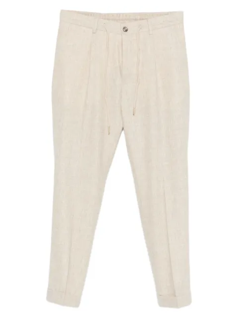 Gran Sasso drawstring cuffed trousers Neutrals 7611551306010