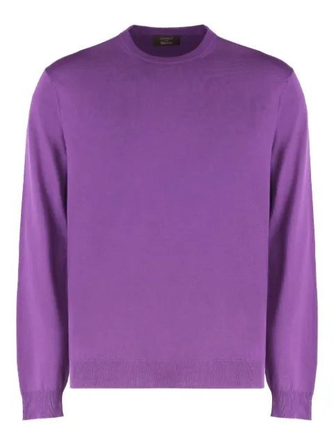 slowear round-neck wool sweater Purple 810234Z0290