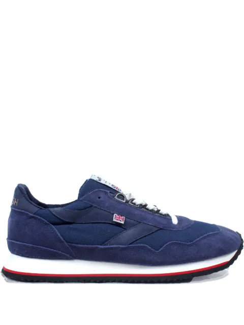 walsh suede-panel sneakers Blue ENS70097
