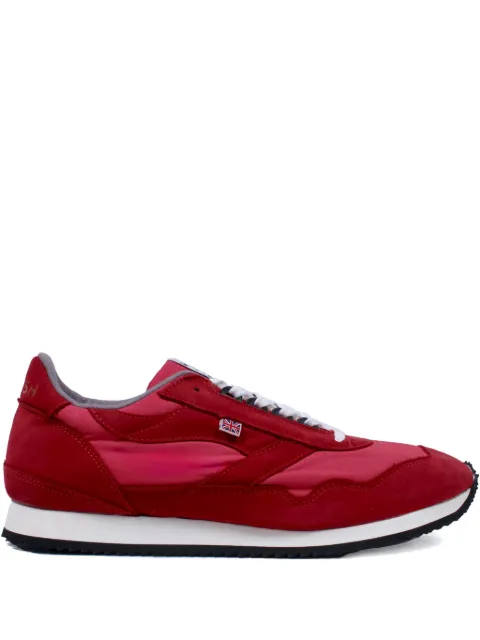 walsh suede-panel sneakers Red ENS70060