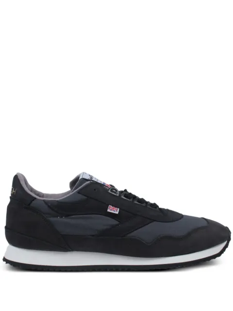 walsh suede-panel sneakers Black ENS70074