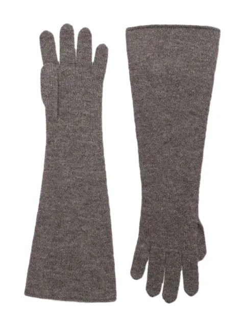 DARKPARK knitted gloves Brown UGL01