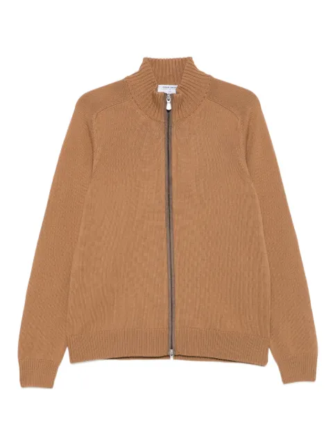 Gran Sasso zip-up cardigan Brown 2310214255149