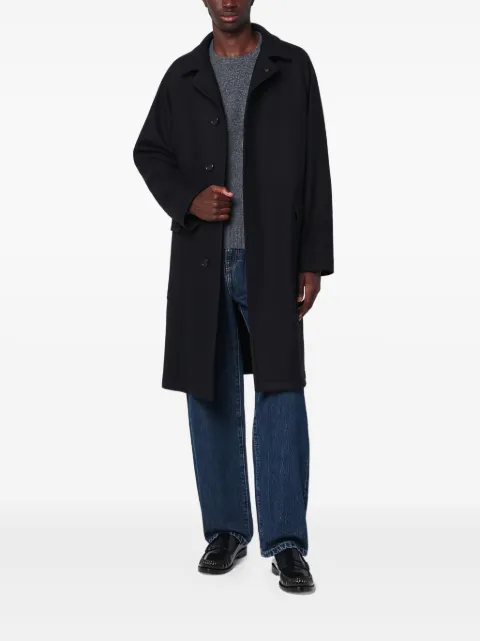 Tagliatore Loyd single-breasted coat Black LOYDS