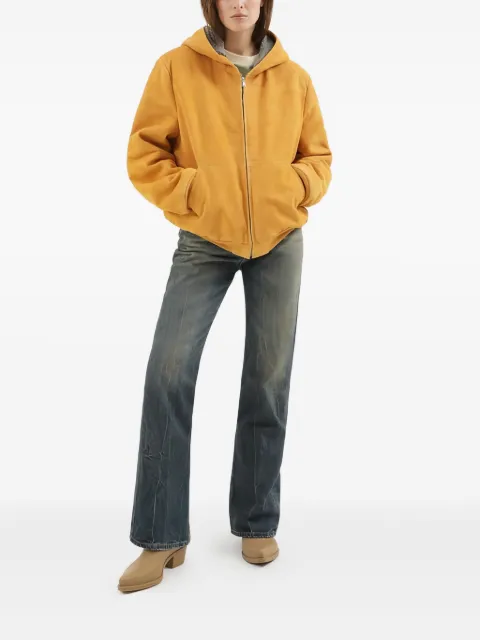 1989 STUDIO hooded zip-up jacket Yellow F04WLB005