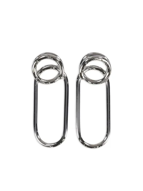Courrèges Holy Union earrings 324ABO059LA0001SIL