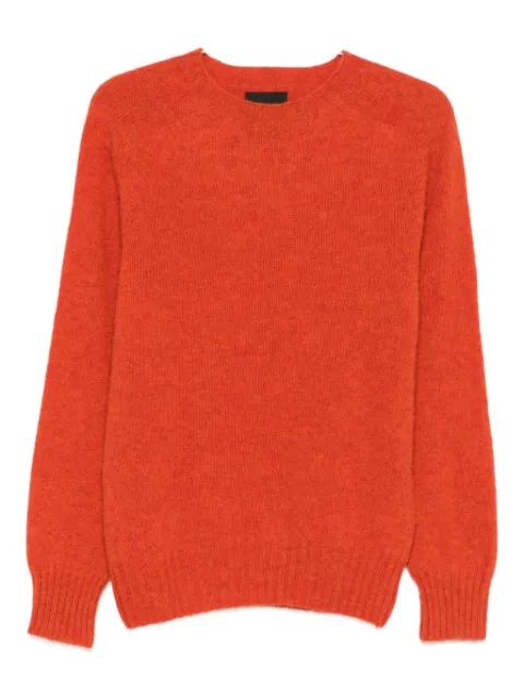 Howlin' crew-neck sweater Orange BIRTHOFTHECOOL