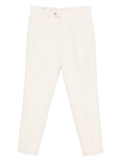 Gran Sasso pleated cotton trousers Neutrals 9510194000005