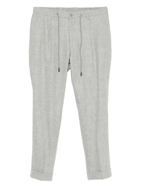 Gran Sasso drawstring-waist trousers Grey 7611551306070