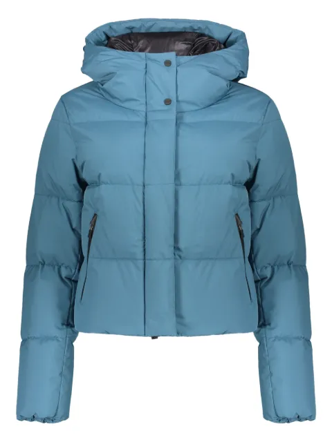 Herno hooded puffer jacket Blue PI00276DL11106