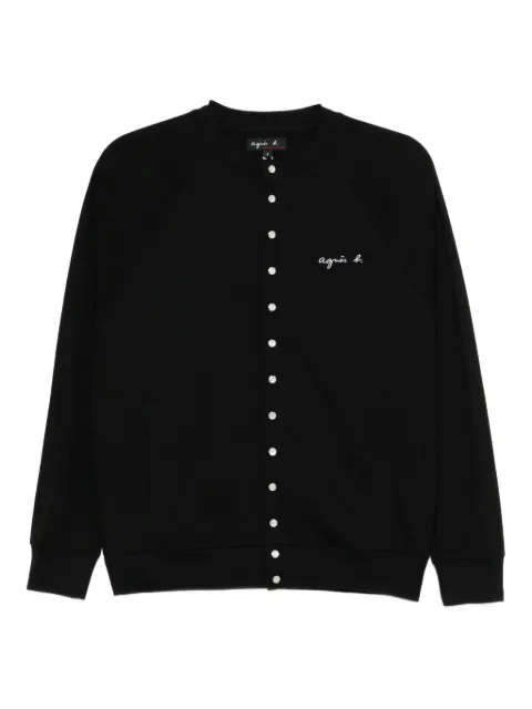 agnès b. logo-embroidered jacket EZ96JIB3