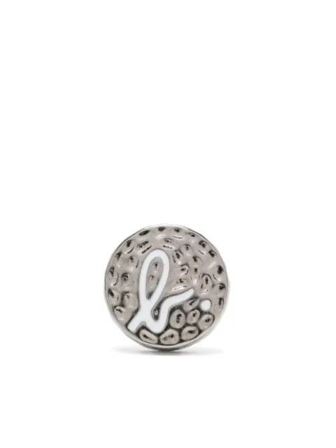 agnès b. logo-debossed earring Silver EI22H925