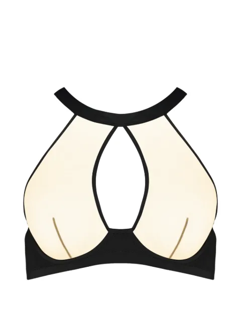 Maison Close Pure Tentation triangle bra Black 563803