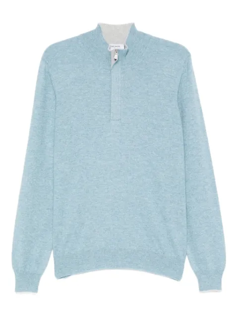 Gran Sasso half-zip sweater Black 5510719674523