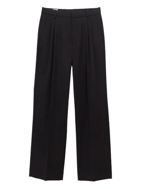 Casablanca pleated wool trousers Black MAW25TR35402