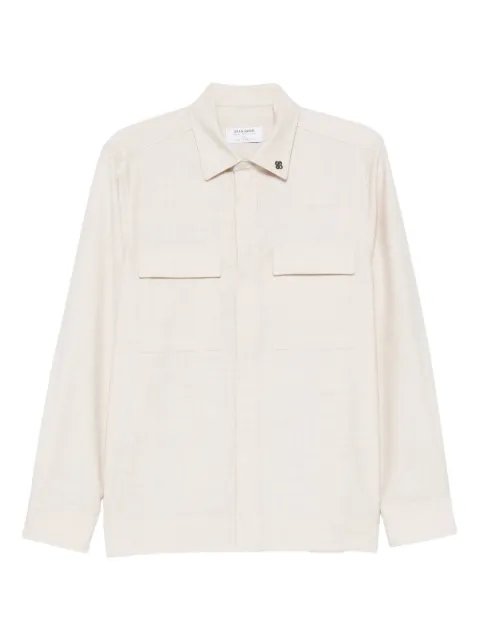 Gran Sasso flap-pocket shirt Neutrals 9515058202010