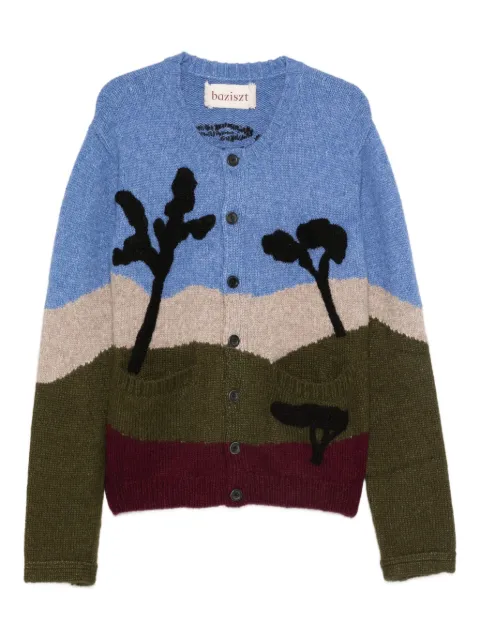 Baziszt Baobab cardigan Blue BZFW25CA01861