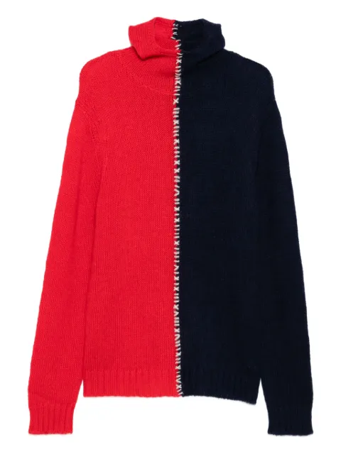 Charles Jeffrey Loverboy roll-neck sweater Red 052091102