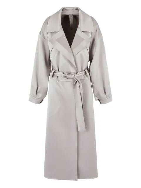 Giorgio Armani belted trench coat Grey GW000234TE10841