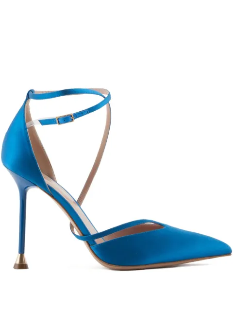 Giorgio Armani ankle-strap pumps Blue X1E975XN286