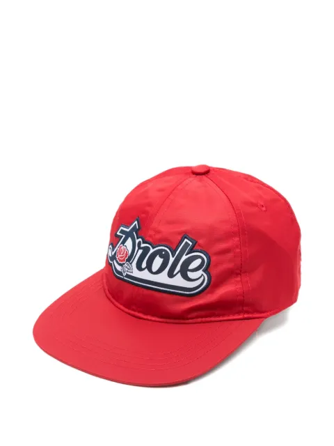 Drôle De Monsieur logo-detail baseball cap Red ICP190PL169