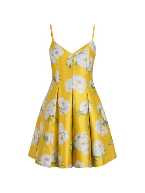 alice + olivia Isabelle mini dress Yellow CC507N29536