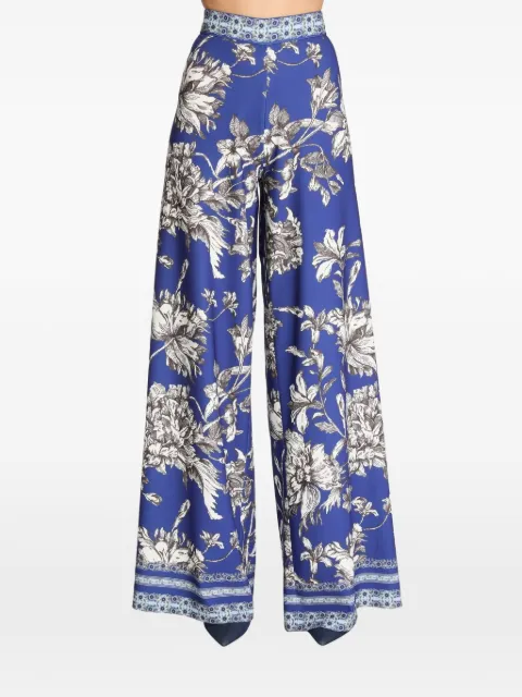 alice + olivia Athena palazzo pants Blue CC507P90101A