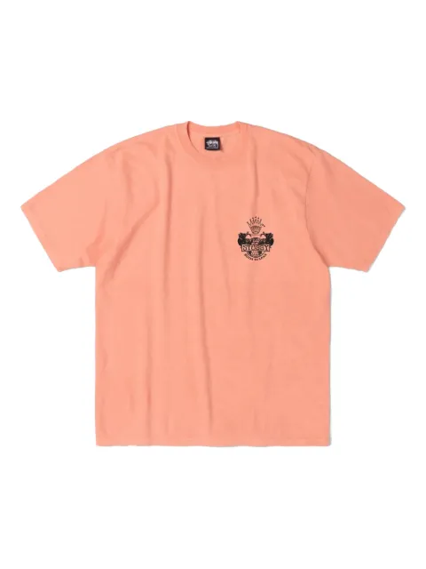 Stüssy graphic dyed T-shirt Orange 190512520117