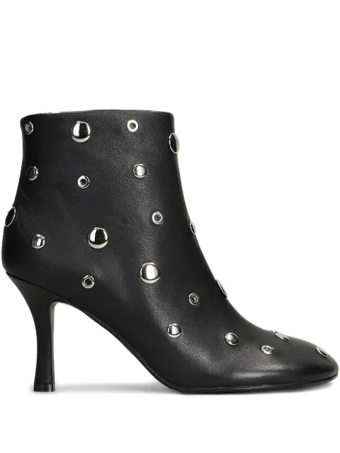 Lola Cruz 85mm Aureline stiletto-heel boots Black 032T84BK