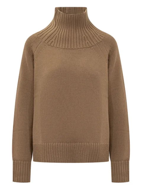 Michael Michael Kors ribbed funnel-neck sweater Brown MF561CGF2G