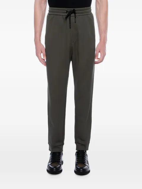 Giorgio Armani drawstring logo-patch track pants Green GM000231TE10668