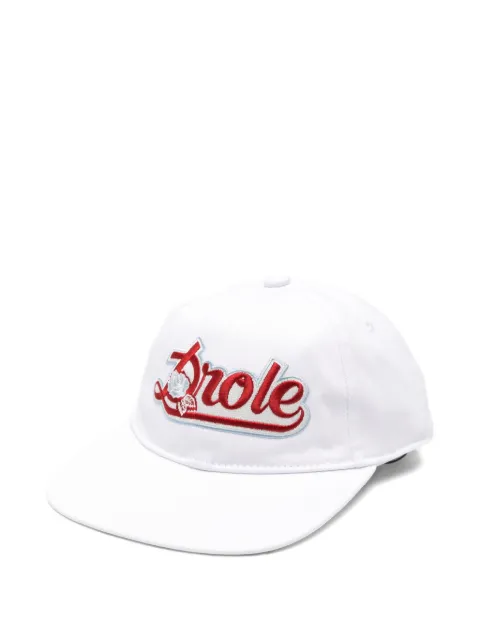 Drôle De Monsieur logo-embroidered baseball cap White ICP190CO138