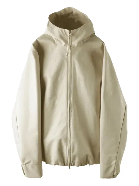 Post Archive Faction 8.0 zip-up bomber jacket Neutrals OTCIV