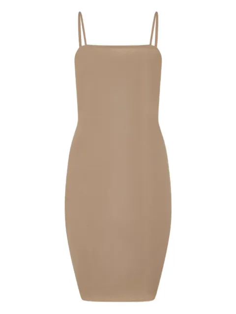Alaïa spaghetti-strap dress Neutrals AA9R2696M826B