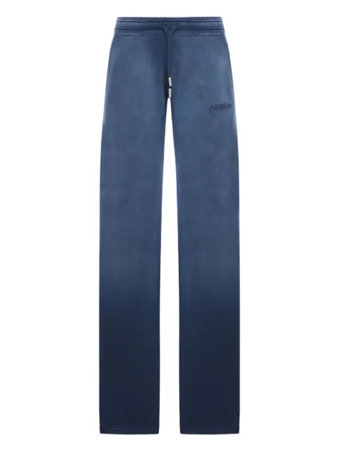 Off-White straight-leg trousers Blue OWCH022F25FLE0024D4D