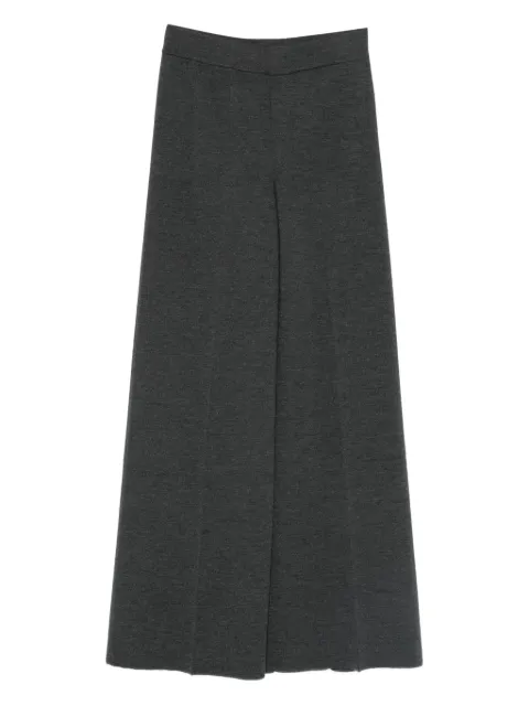 Gran Sasso wool wide-leg trousers Grey 5723614436098