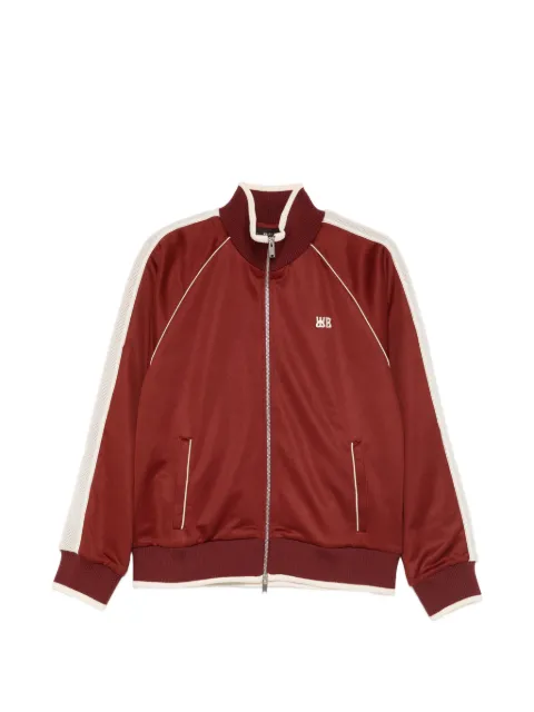 Wales Bonner wb logo stripe jersey track jacket Red MS26JE06JE10301