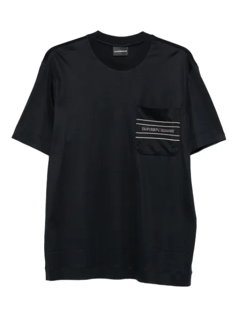 Emporio Armani logo-detail T-shirt Black EM002960AF18312