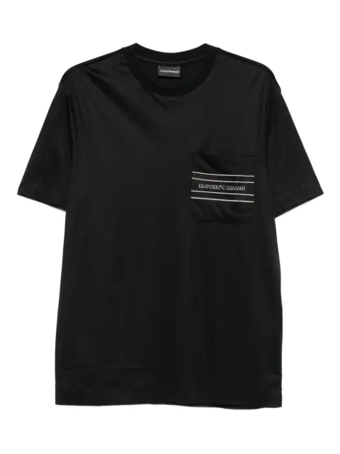 Emporio Armani logo-detail T-shirt Black EM002960AF18312