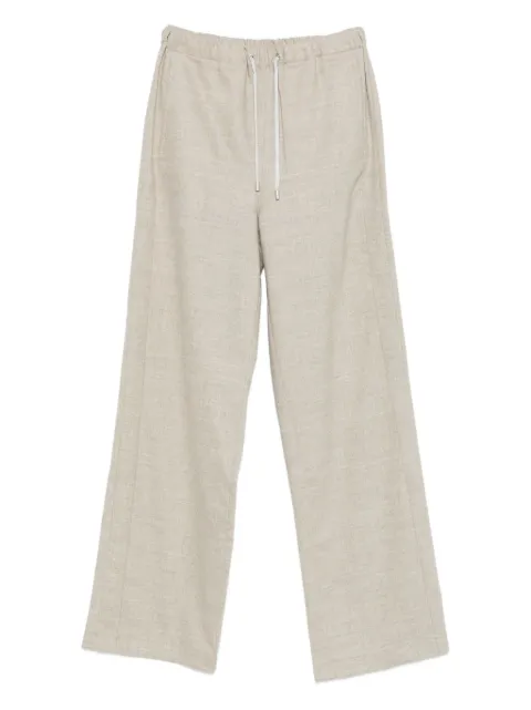 Gran Sasso drawstring-waist trousers Neutrals 7627158897110