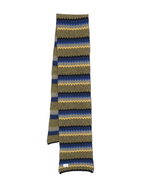 Manuel Ritz wool-blend scarf Blue 3932S7100253813