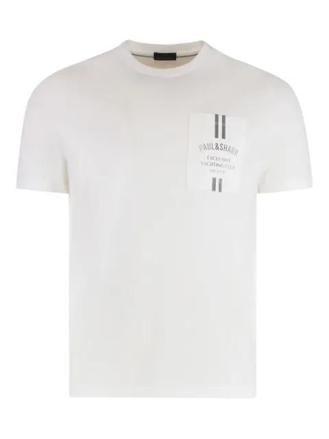 Paul & Shark crew-neck pocket T-shirt White 15311637
