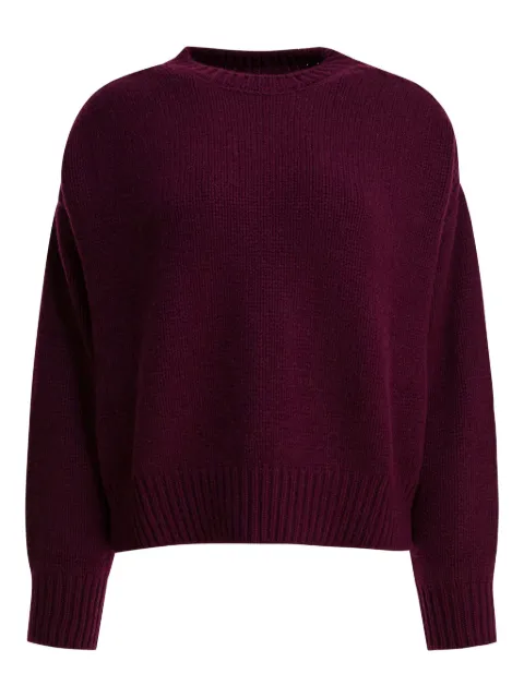 SA SU PHI cable-knit cashmere sweater Red W25693WS0550