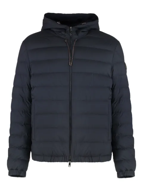 Moncler hooded reversible jacket Blue K20911A00082596LQ
