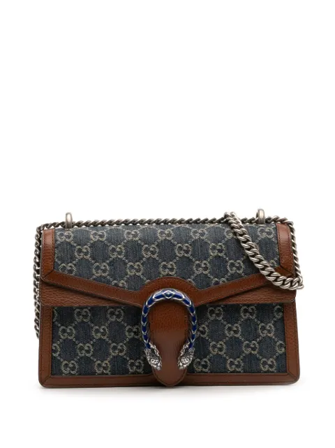 Gucci Pre-Owned 2016-2025 Small GG Denim Dionysus shoulder bag Blue G7M6ISFXYG031IMC