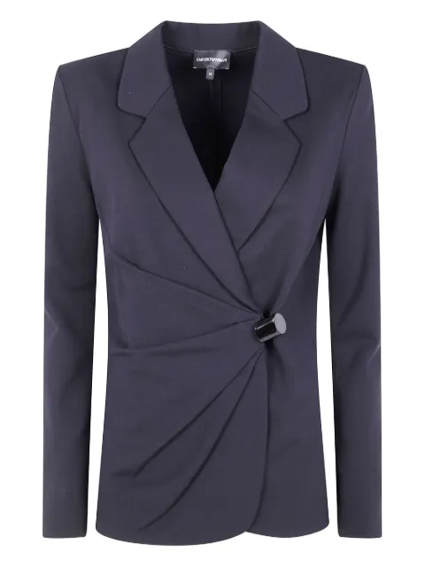 Emporio Armani button detail jacket Black EW002784AF12303