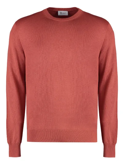 THE (Alphabet) ribbed crew-neck sweater Red K108U1Q0C120Q