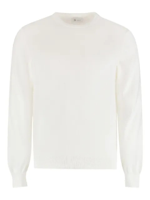 THE (Alphabet) ribbed crew-neck sweater Neutrals TCGRU5014PIUMA
