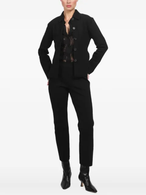 High Sport collared jacket Black 614Y027